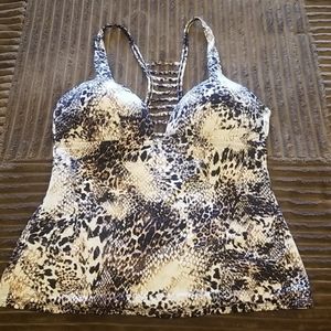 Liz Claiborne Ladies tankini bathing suit top